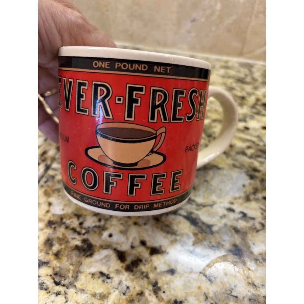 Westwood Ever Fresh Yesteryear Retro Coffee Mug 12oz 1993